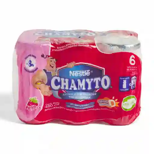 Pack Bebida Láctea Chamyto Frutilla