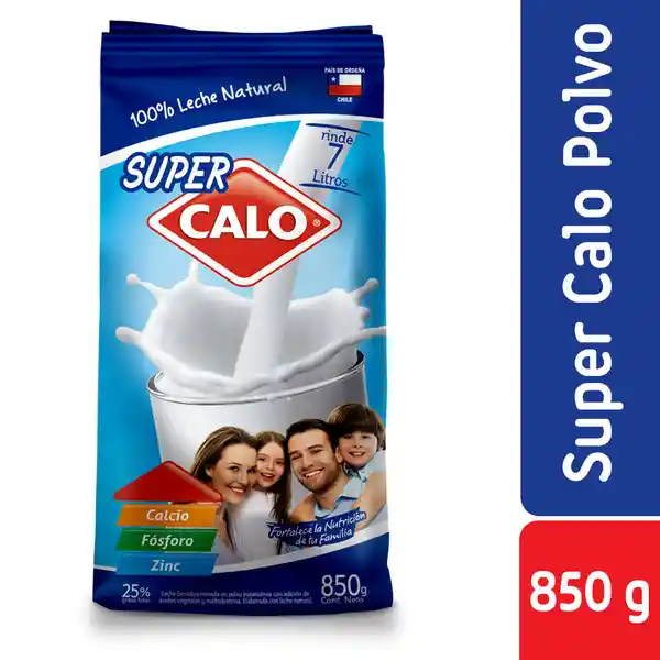 Super Calo Leche en Polvo Instantánea