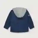 Chaqueta Con Gorro de Niño Azul Talla 12M Opaline