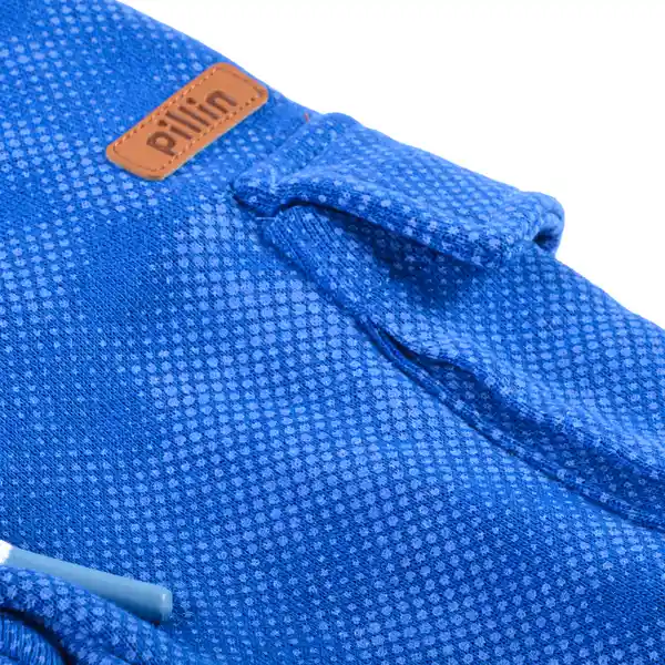 Pantalón Sudadera Bebé Niño Azul Talla 18 M Pillin