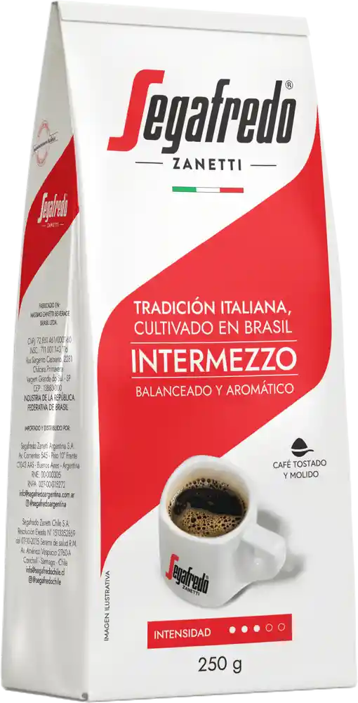 Segafredo Café Intermezzo Tostado y Molido