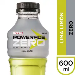 Powerade Bebida Isotónica Zero Sabor Lima Limón 600 cc