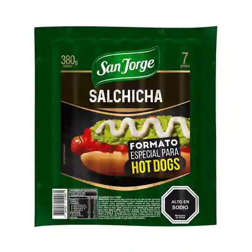 San Jorge Salchicha Formato Especial para Hot Dogs
