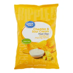 Great Value Papa Fritas Cheddar