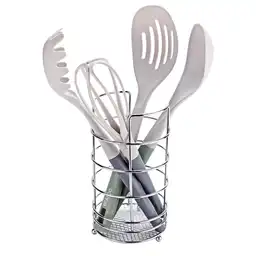 Brando Set Utensilios de Cocina Gris Verde