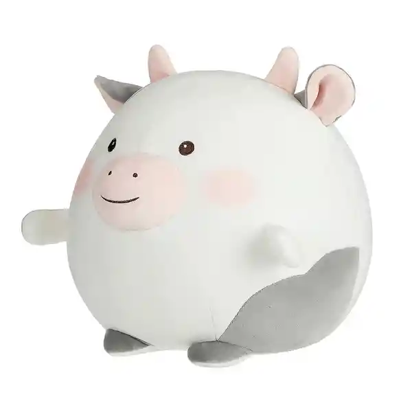 Miniso Peluche Vaca Redonda 30.3 x 31 cm