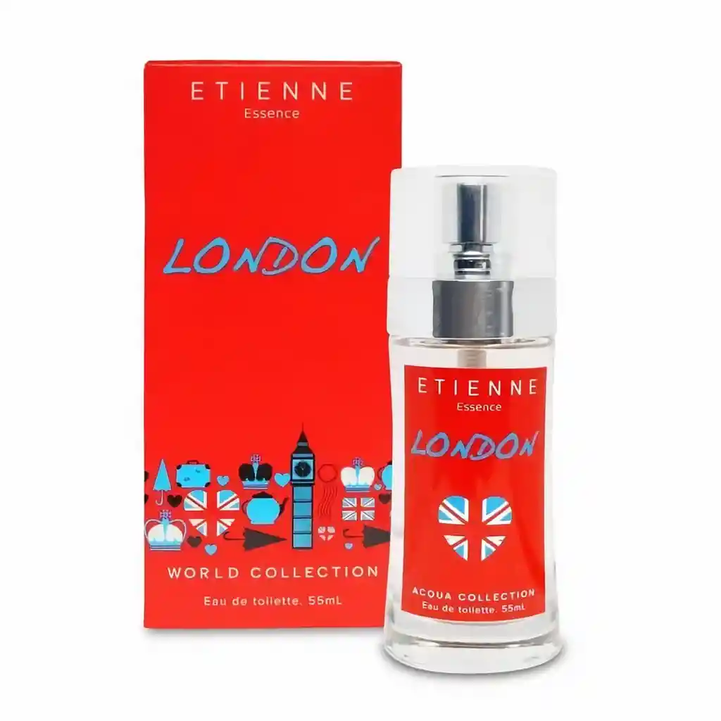 Etienne Essence London Perfume para Dama Eau de Toilette Acqua Collection con Vaporizador