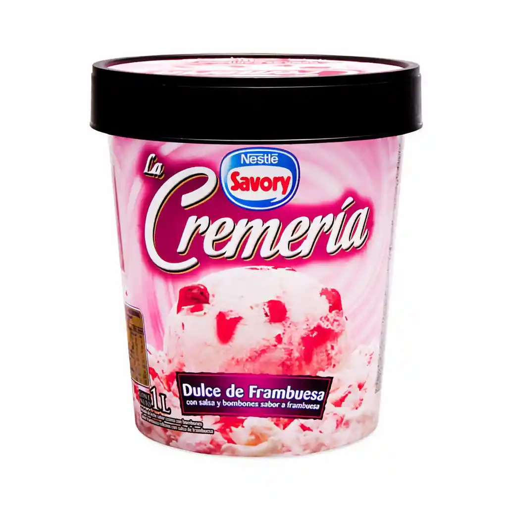 Savory-La Cremeria Helado Dulce de Frambuesa
