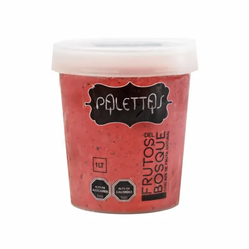 Palettas Helado Sabor Frutos Bosque