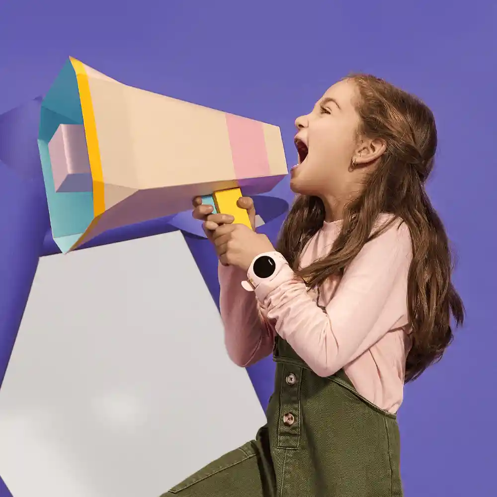 Polera Estrella De Niña Rosada Talla 6a