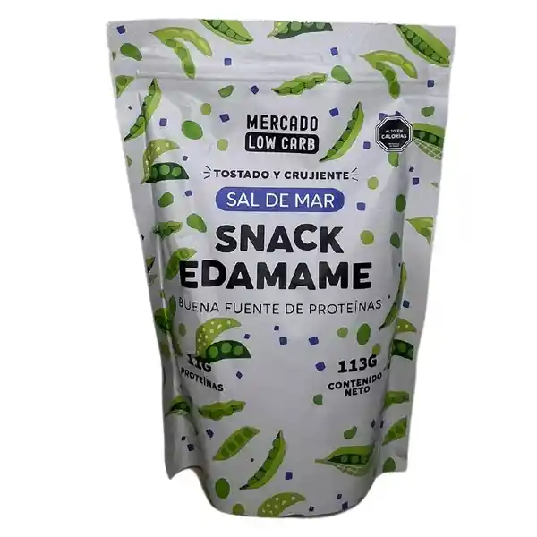 Snack Edamame Sal de M Mer Lowcarb