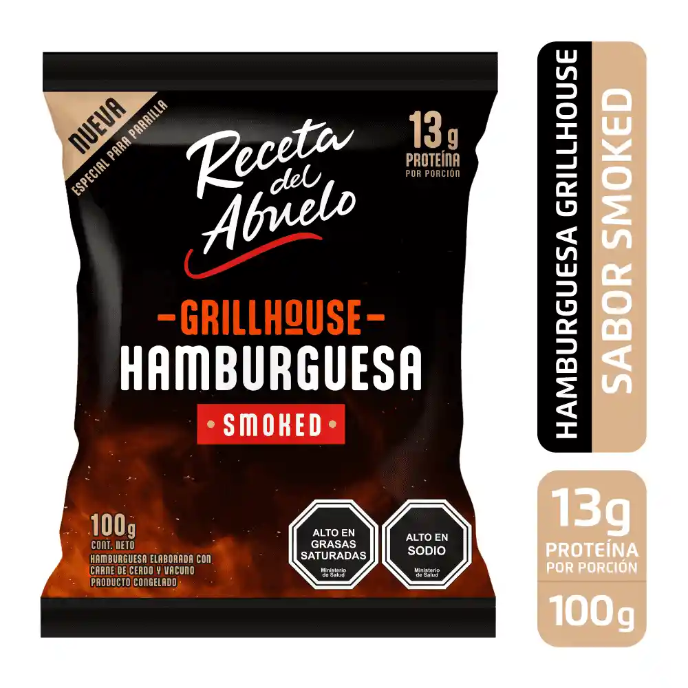 Receta Del Abuelo Hamburguesa Grill House Smoked