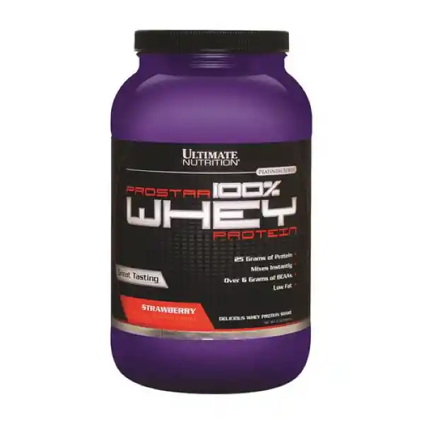 Ultimate Nutrition Suplemento Dietario Prostar Whey Stramberry