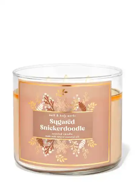 Bath & Body Vela Grande Sugared Snickerdoodle