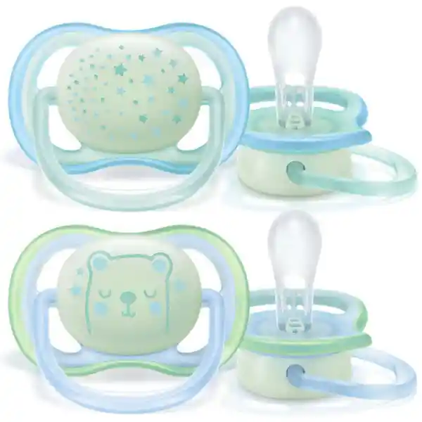 Avent Pack Chupete Ultra Air Nocturno