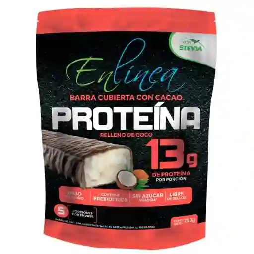 En Linea Barra Proteína Coco Cacao