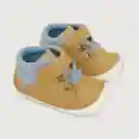 Botines Gateador Velcro Elástico de Niño Café Talla 18 Opaline