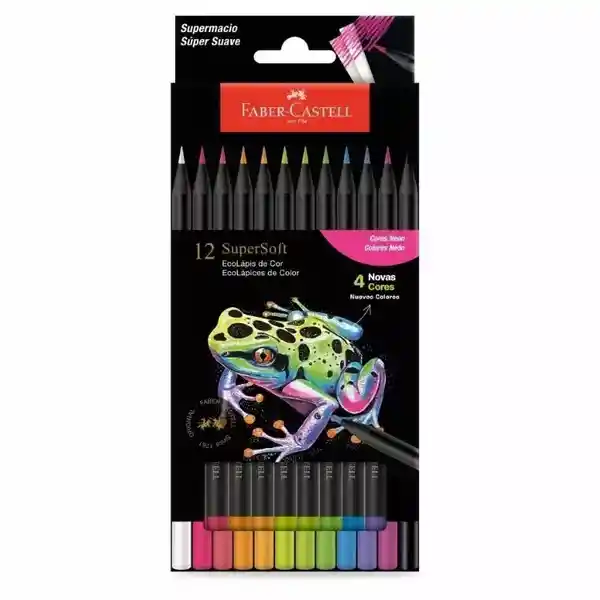 Faber-Castell Lápiz Supersoft Neón