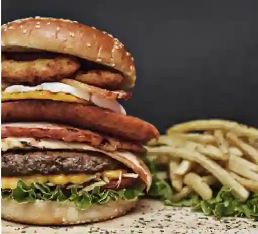 Hamburguesa Rey de Bronce