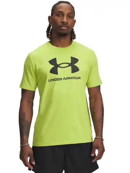 Under Armour Camiseta Sport Stl Logo Verde M 1382911-326