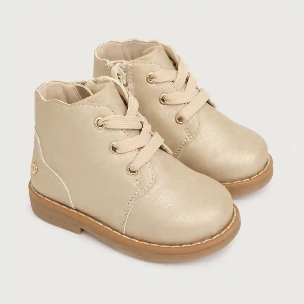 Botines Niña Beige Talla 26