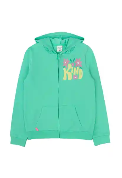 Polerón Junior Day to Day Niña Verde 08 774