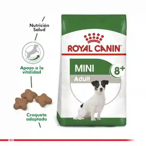 Royal Canin Alimento Para Perro Seco Adulto Mini Adult +8