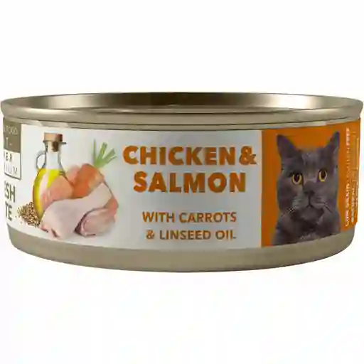 Amity Alimento Húmedo Para Gato Pollo Salmón