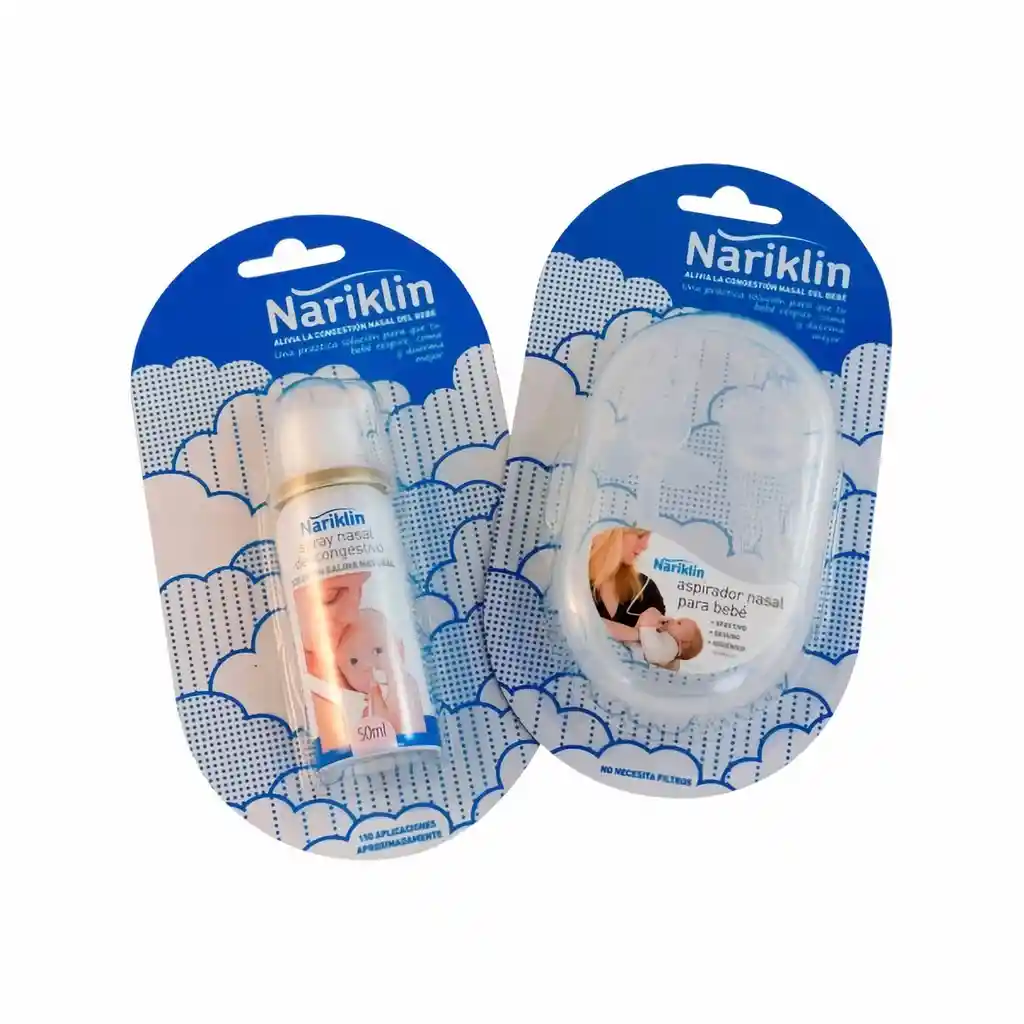 Nariklin Pack Aspirador + Spray Nasal Un