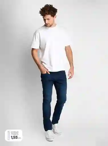 Jeans Hombre Index Skinny Talla 46