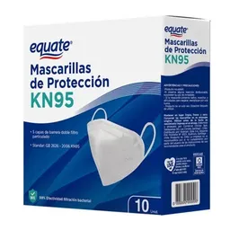 Equate Pack Mascarillas de Protección Kn95