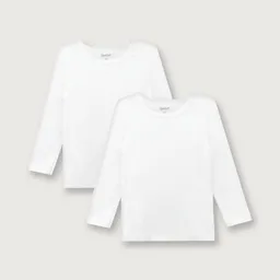 Camiseta de Bebé Niño Blanco Talla 12M Opaline