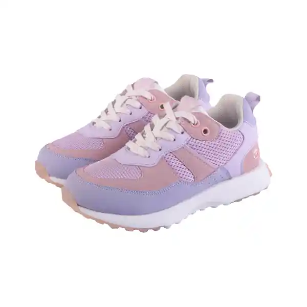 Zapatillas Urbana Niña Lila Talla 34 Pillin