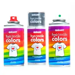 Giant Pintura Tela Spray Naranjo Fluor