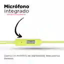 Miniso Audífonos De Cable Se383 Verde/blanco 12m