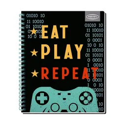 Artel Cuaderno Universitario 100 Hojas Gamers Soft 7 mm