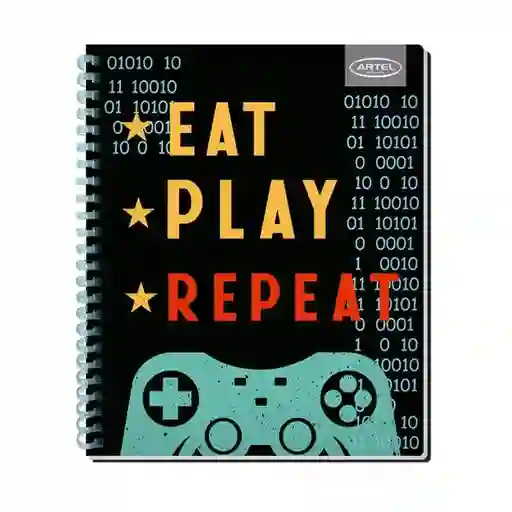 Artel Cuaderno Universitario 100 Hojas Gamers Soft 7 mm
