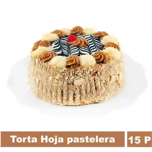 Torta Hoja Crema Pastelera y Manjar Cuisine & Co