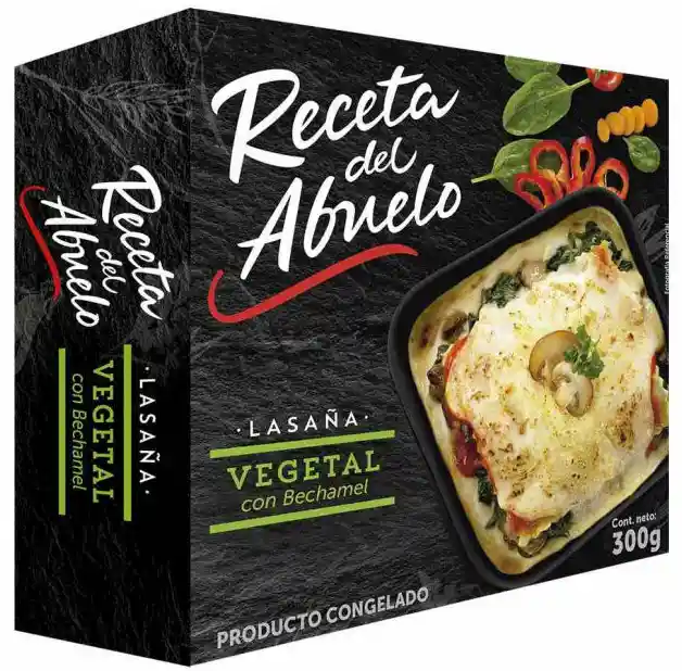 Receta Del Abuelo Lasana Vegetal con Bechamel