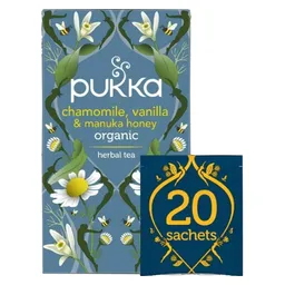 Pukka Infusión Chamomile Vainilla & Manuka Honey
