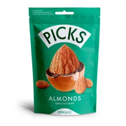 Picks Almendras Cujientes Con Chocodark