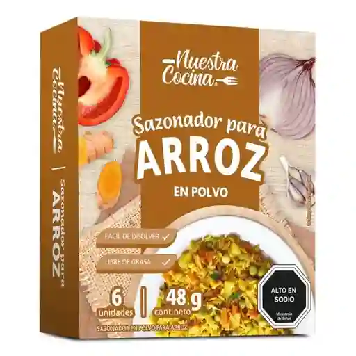 Nuestra Cocina Sazonador Para Arroz