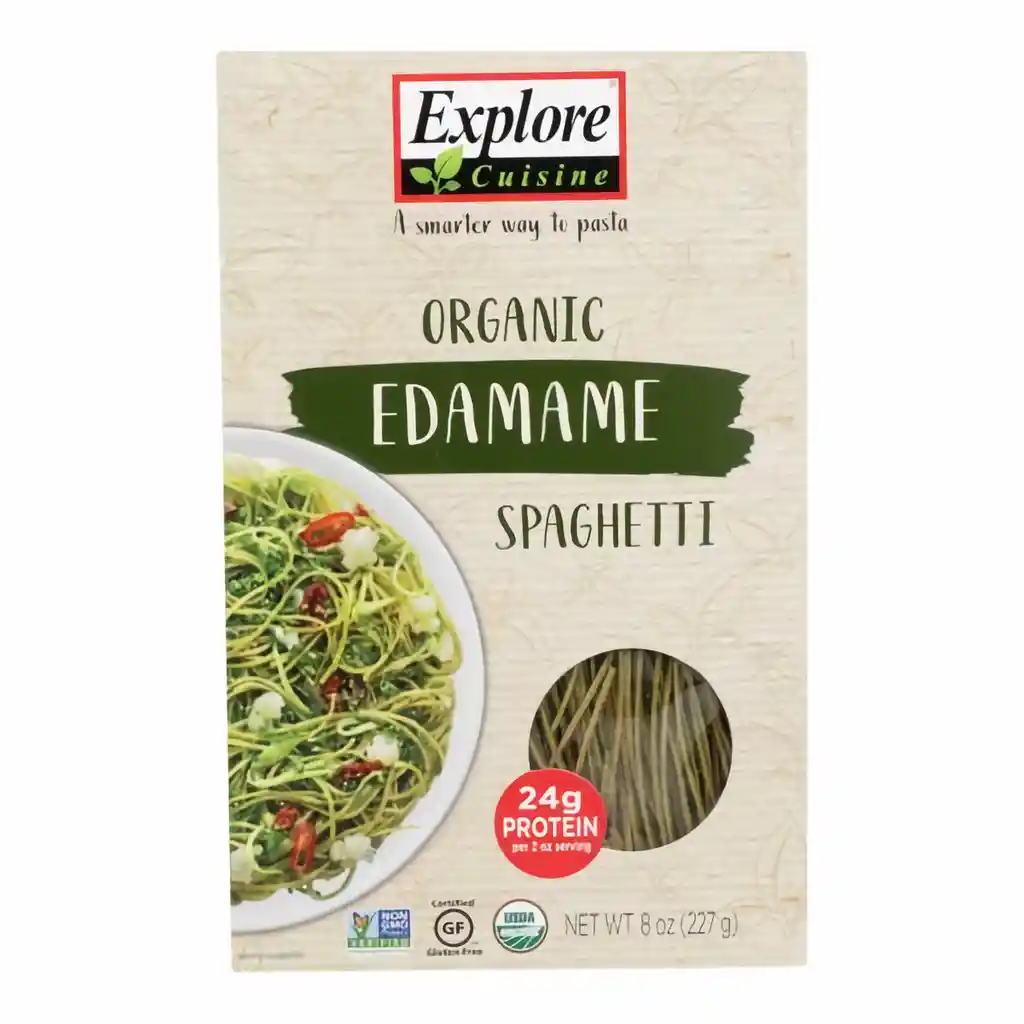 Explore Cuisine Spaghetti Edamame Orgánica