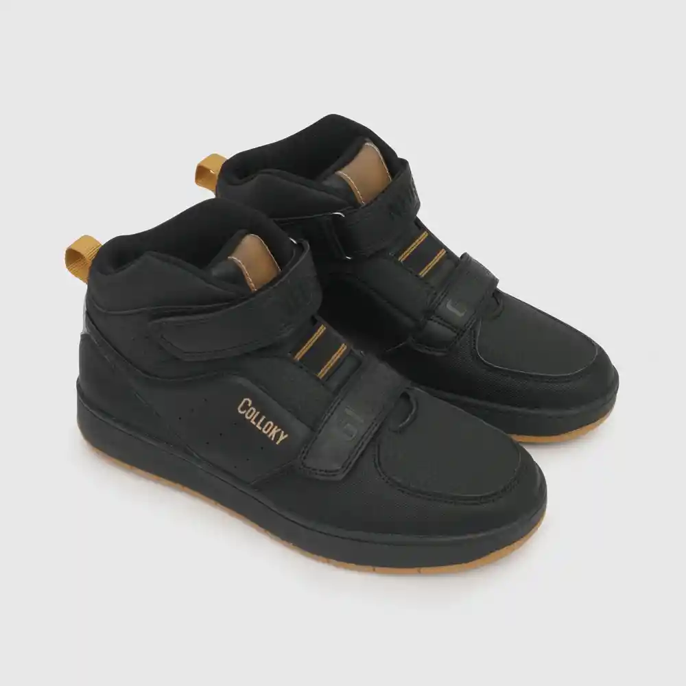 Botines De Niño Negro Talla 34