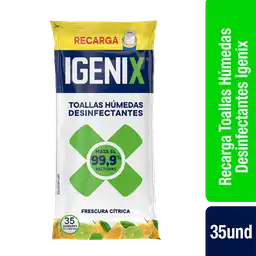 Igenix Toallas Húmedas Desinfectantes