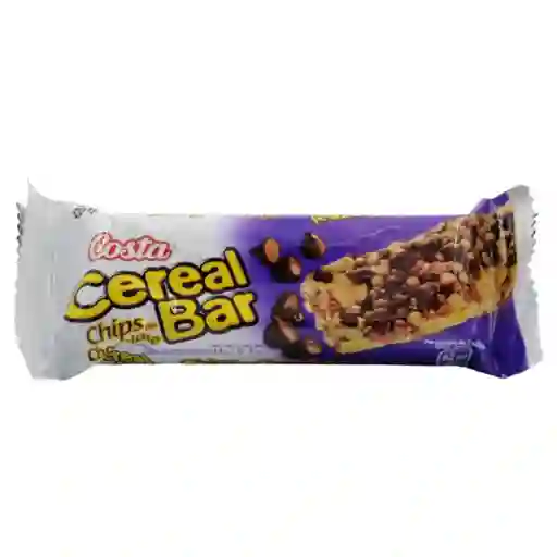 Cereal Bar Barra de Cereal con Chips de Chocolate