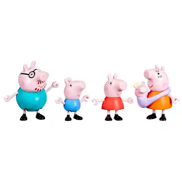 Peppa Pig Figura de Colección Peppa y su Familia