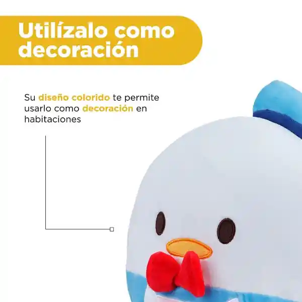 Peluche Corazon Donald Serie Mickey Mouse Disney 12 Miniso