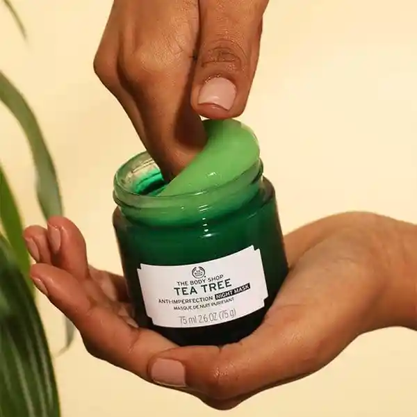 Tea Tree The Body Shop Mascarilla De Noche Anti-Imperfecciones