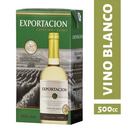 Exportacion Vino Blanco en Caja 500 cc